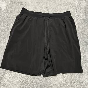 Lululemon Shorts Mens XL T.H.E. Short 9” Linerless M7AJBS Black Running